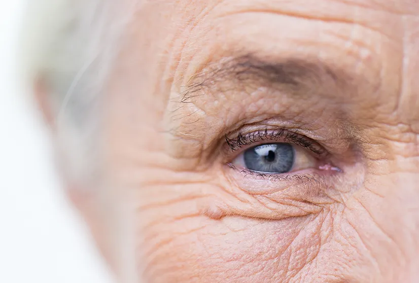 Ein menschliches Auge